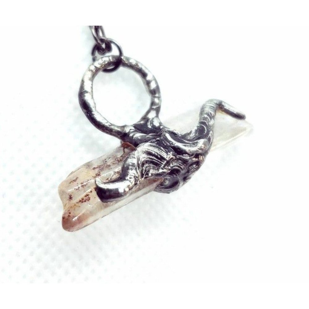 Quartz crystal Necklace